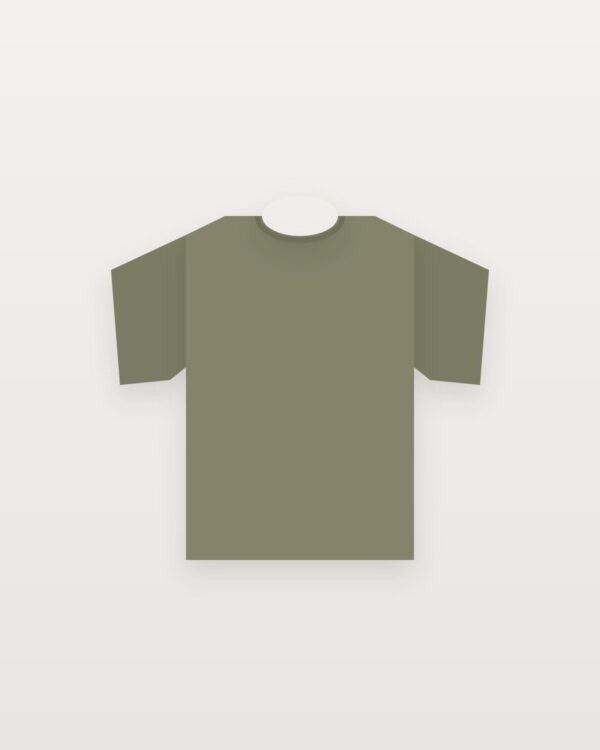 boxy tee olive