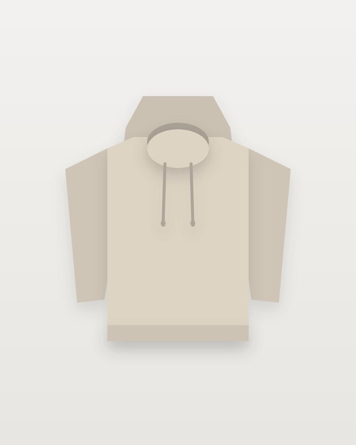 heavy hoodie sand