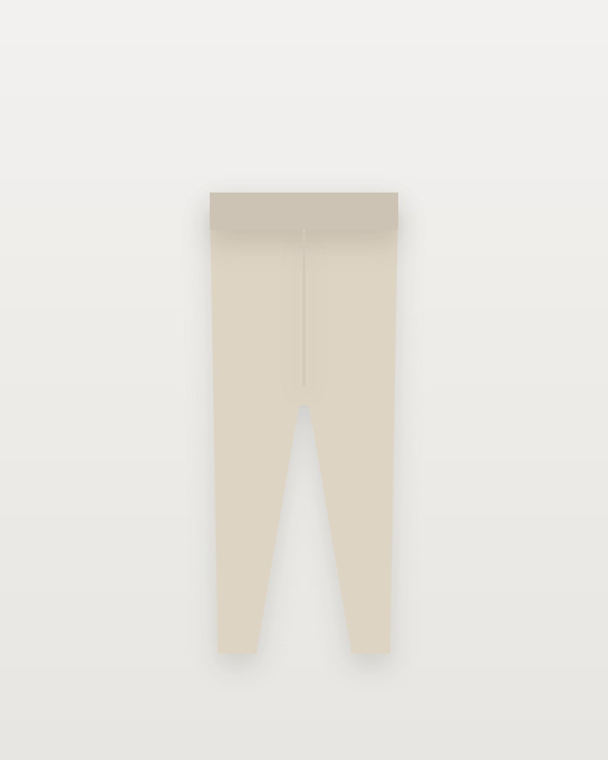 relaxed sweatpant sand