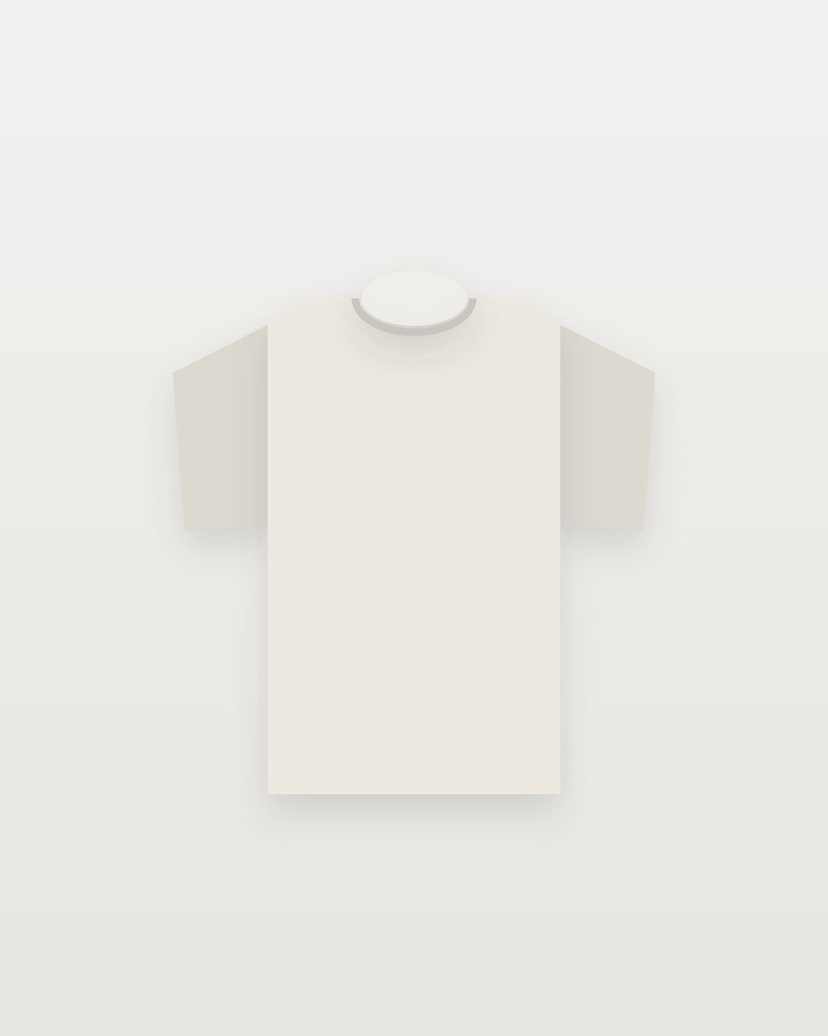 heavy tee ecru