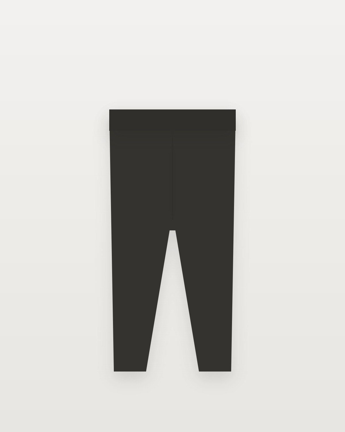wide pant washed black